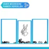 Raamsticker-Paashaas-Raamstickers-Pasen-Paaseieren-Verdelen kopiëren Raamsticker Paashaas en paaseieren