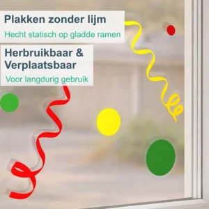 Alternative view of Raamstickers Vastelaovend Alaaf | 57-Delig