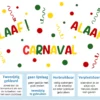 Raamstickers-Carnaval-Alaaf-Versiering-USP Raamstickers Carnaval Alaaf Versiering USP