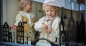 Stickers - Kiedoka 88 Raamstickers Sint en Kerst 145delig