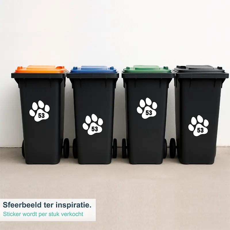 Container-Sticker-Pootafdruk-4stuks kopiëren